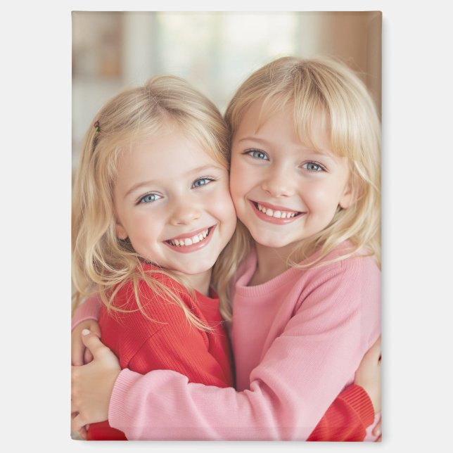 Photo personnalisée Magnet rectangle personnalisé (Recto)