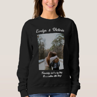 Photo personnalisée Meilleur Sweatshirt d'amis
