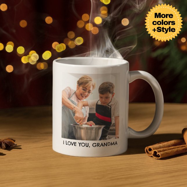 Photo personnalisée Mug café - Le cadeau parfait (Personalized Photo Coffee Mug - The Perfect Gift for Any Occasion)
