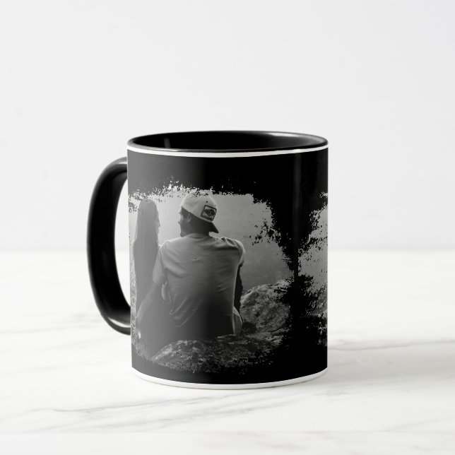 Photo personnalisée Mug des deux côtés 2 Photos Mu (Devant gauche)