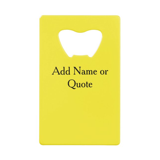 Photo personnalisée Nom Monogramme Citation Jaune (Devant)