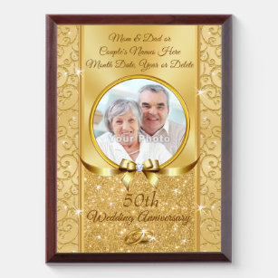 Idees Cadeaux Pour 50 Ans De Mariage Noces D Or Zazzle Fr