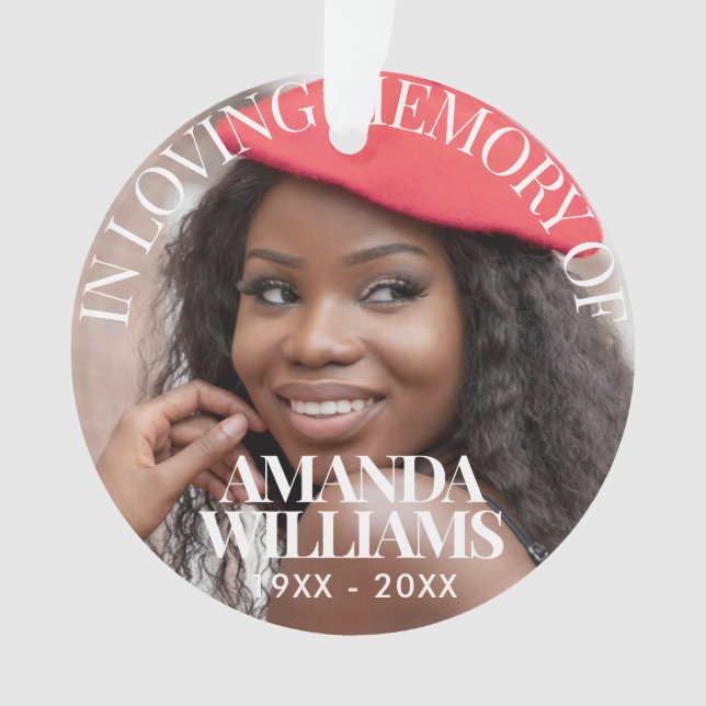 Photo personnalisée rouge (devant)