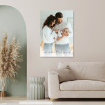 Photo personnalisée Se souvenir de ce moment nouve<br><div class="desc">Photo Personnalisée Rappelez-Vous Ce Moment Nouveau Bébé. Remplacez simplement l'exemple de photo par votre préféré d'orientation portrait et de haute résolution. Romantique dicton Se souvenir de ce moment est dans un élégant script fixe en bas. Vous pouvez modifier la couleur de ce texte si nécessaire pour mieux convenir à votre...</div>