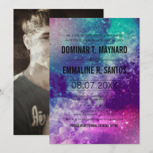 Photo personnalisée Smokey Galaxy Faire-part de ma