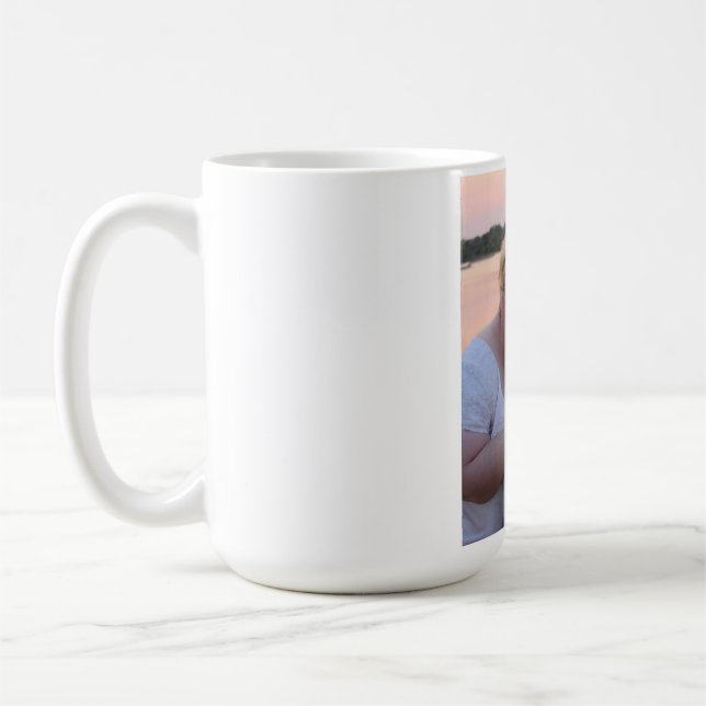 Photo personnalisée tasse à café (Gauche)