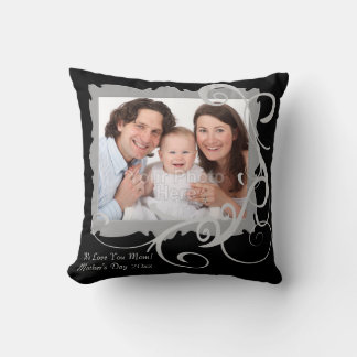 Photo personnalisée tourbillonnant Coussin de la f