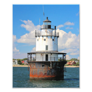 Photo Phare de Butler Flats, Massachusetts Impression ph