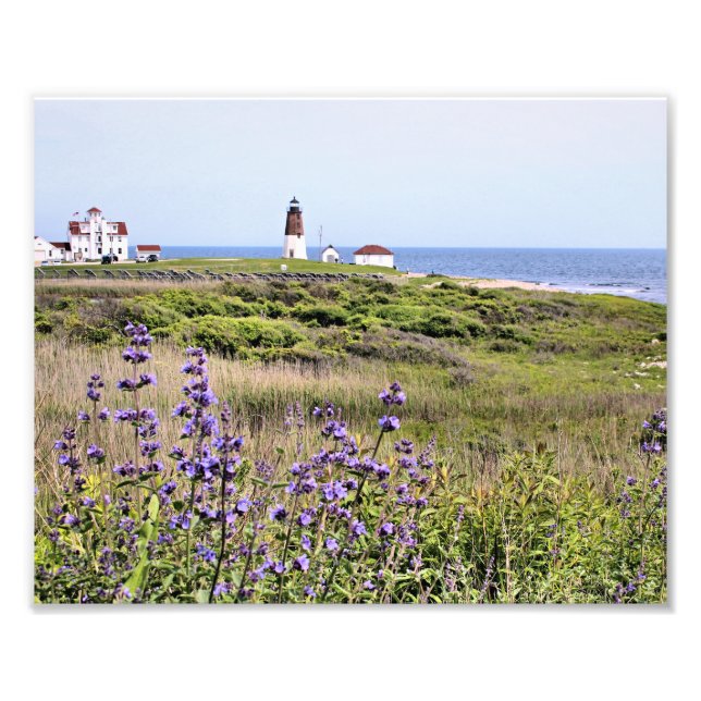 Photo Phare de Point Judith, Rhode Island Impression pho (Devant)