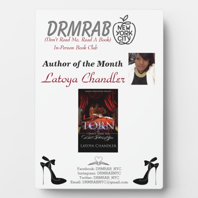 Photo Photographie de l'auteur Plaque (Devant)