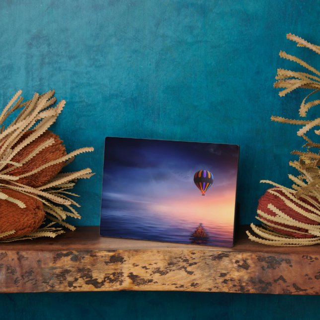 Photo Plaque Art Décor Balloon à air chaud (Côté)