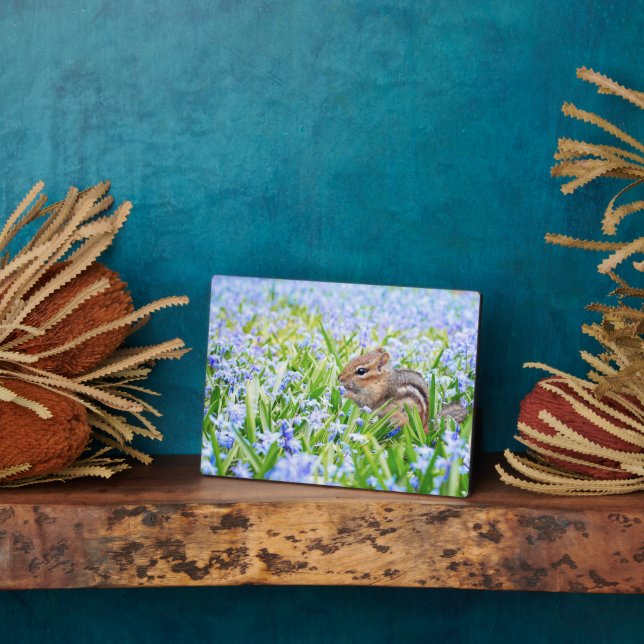 Photo Plaque Art Décor Chipmunk (Côté)