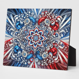 Photo Plaque aux couleurs françaises Design moderne