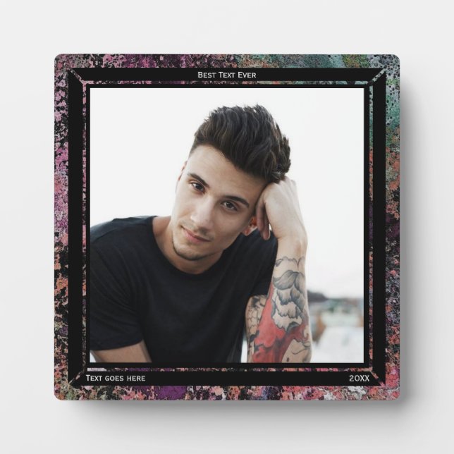 Photo Plaque Bordure Noire HAMbWG (Devant)