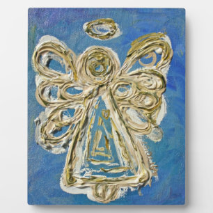 Photo Plaque Cadeau d'Art de Peinture de l'Ange Bleu Gar