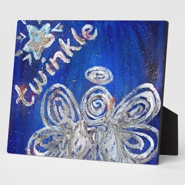 Photo Plaque cadeau Twinkle Angel Art Peinture (Côté)