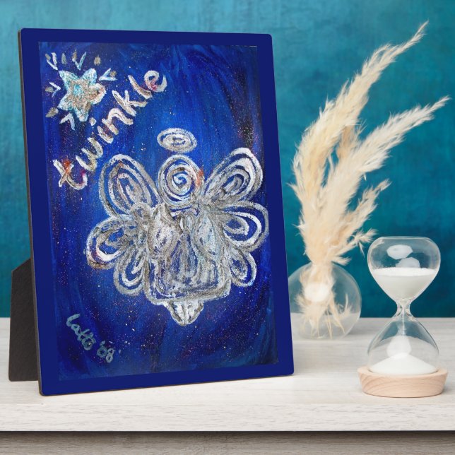 Photo Plaque cadeau Twinkle Angel Art Peinture (Côté)