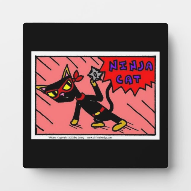 Photo Plaque CAT Mel NINJA (Devant)