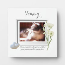 Plaque commémorative inoubliable pour animaux de c