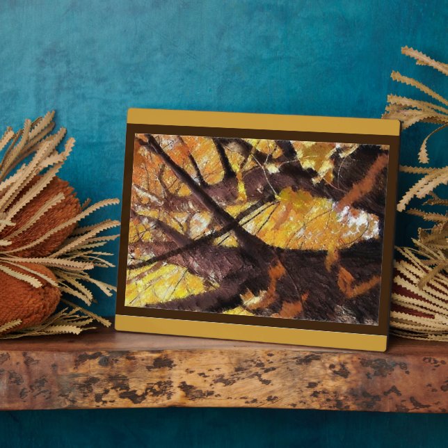 Photo Plaque d'affichage Trunks d'arbre (Côté)