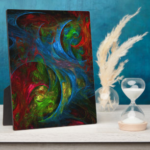 Photo Plaque d'art Abstrait bleu Genesis
