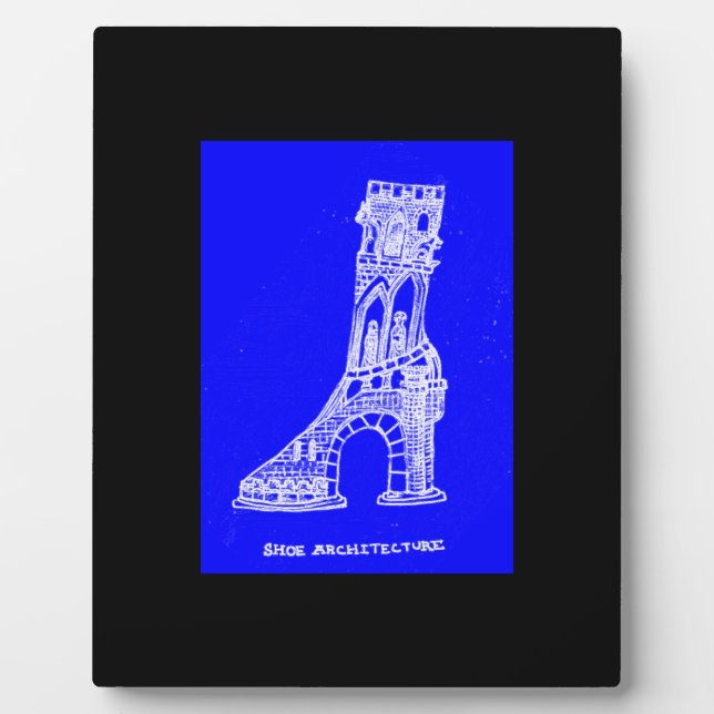 Photo Plaque d'art d'architecture de chaussure (Devant)