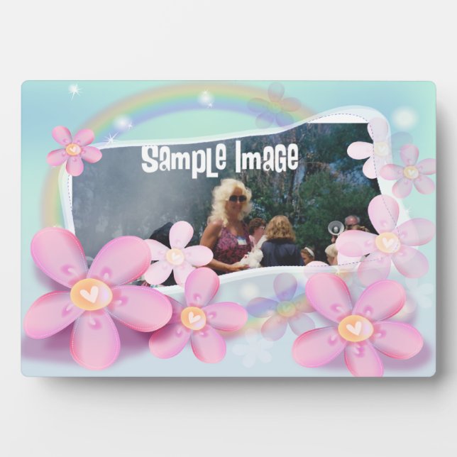 Photo Plaque d'Art Dreamy Floral Pastel (Devant)
