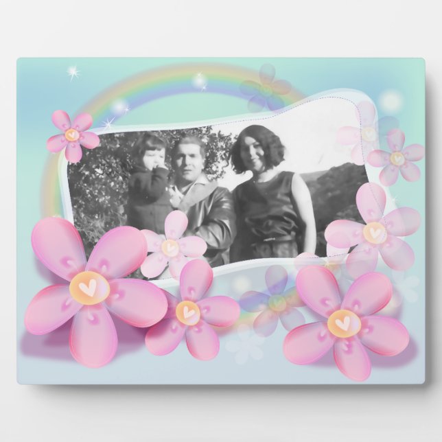 Photo Plaque d'Art Dreamy Floral Pastel (Devant)