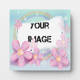 Photo Plaque d'Art Dreamy Floral Pastel