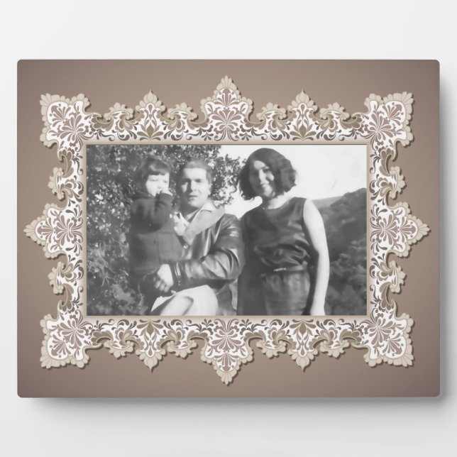 Photo Plaque d'art en dentelle vintage (Devant)