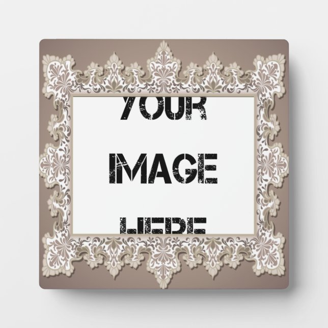 Photo Plaque d'art en dentelle vintage (Devant)