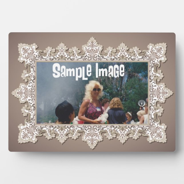 Photo Plaque d'art en dentelle vintage (Devant)