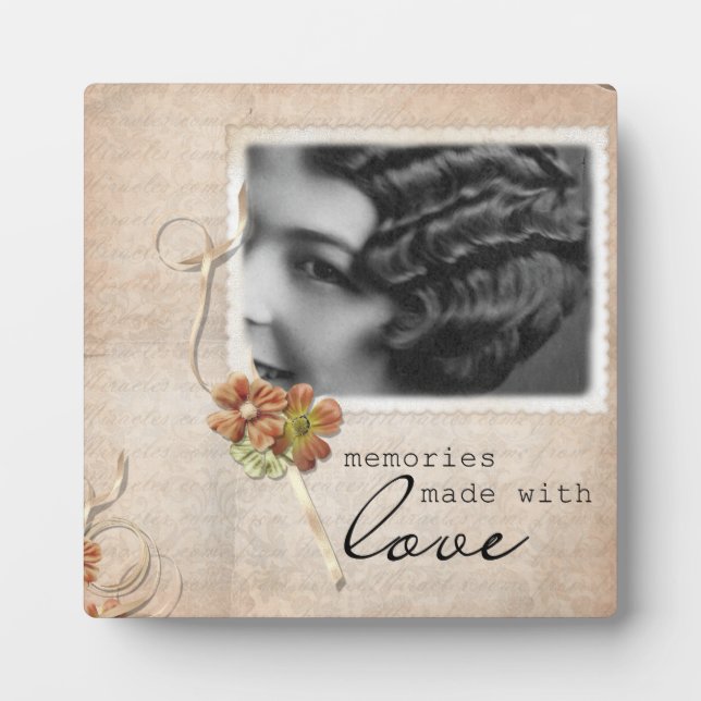 Photo Plaque d'art Souvenirs vintages (Devant)