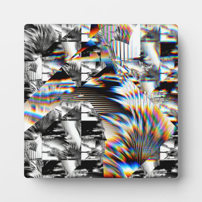 Photo Plaque d'attaque arc-en-ciel (Devant)