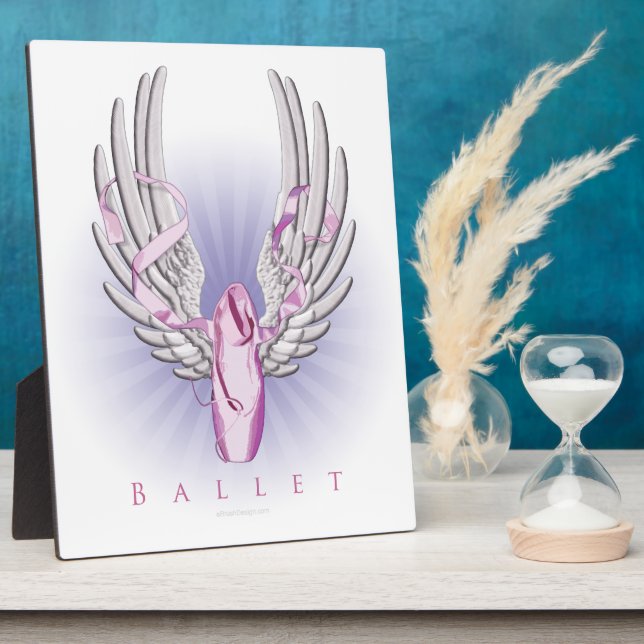 Photo Plaque de ballet ailé (danse) (Côté)