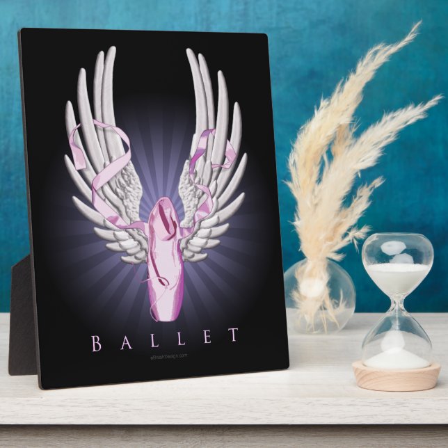 Photo Plaque de ballet ailé (danse) (Côté)