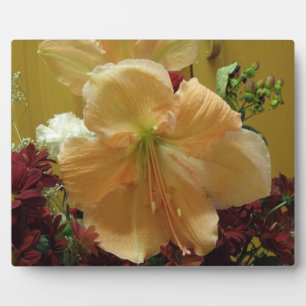 Photo Plaque de bouquet rose Lily