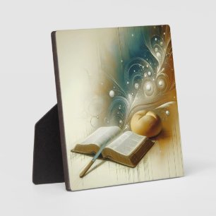 Photo Plaque de bureau "Nourriture spirituelle"