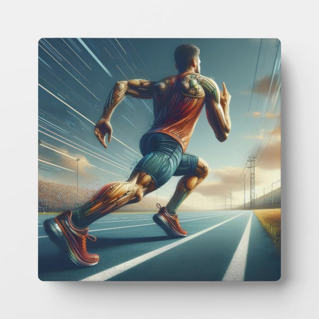 Photo Plaque de bureau "Race of Life" (Devant)