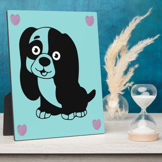 Photo Plaque de chiot (Côté)