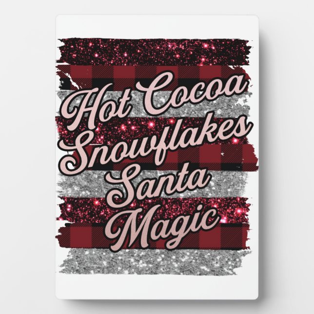 Photo Plaque de chocolat chaud (Devant)