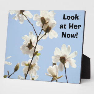 Photo Plaque de contre-enseignes personnalisées Fleurs d