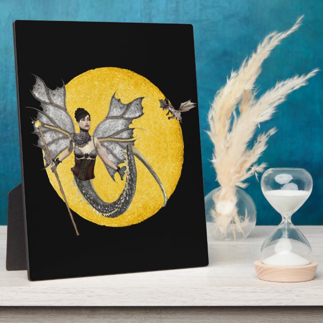 Photo Plaque de déesse Dragon (Côté)