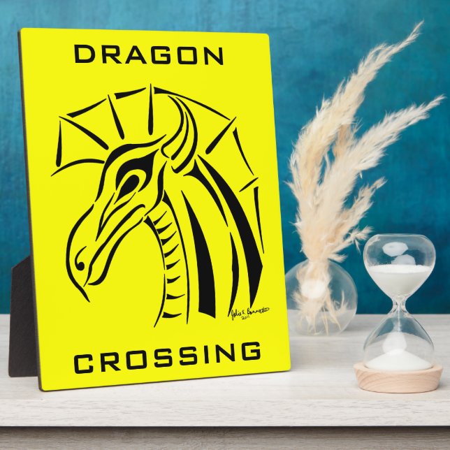 Photo Plaque de dragon en crête (Côté)