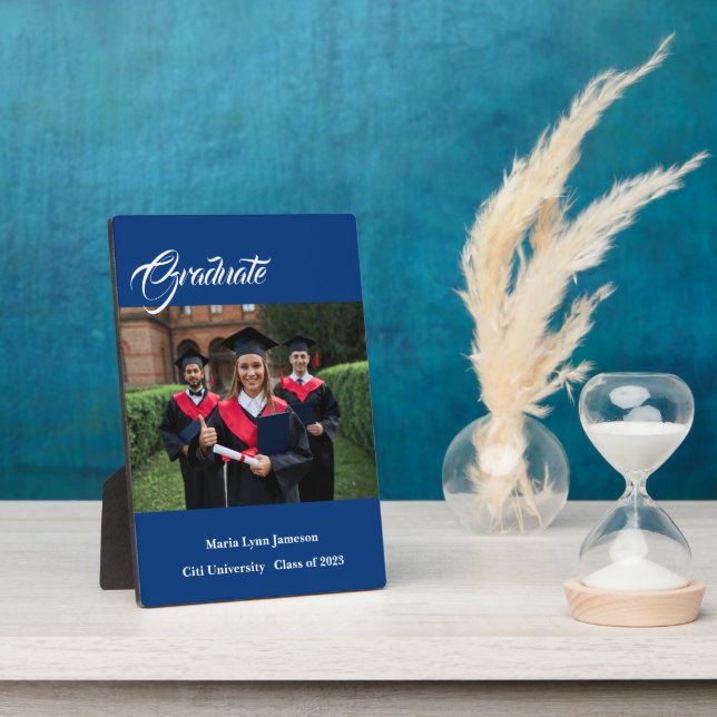 Photo Plaque de fin d'études (Côté)