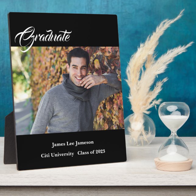 Photo Plaque de fin d'études (Côté)