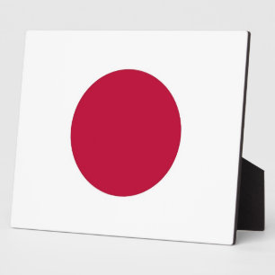Photo Plaque de Flag du Japon