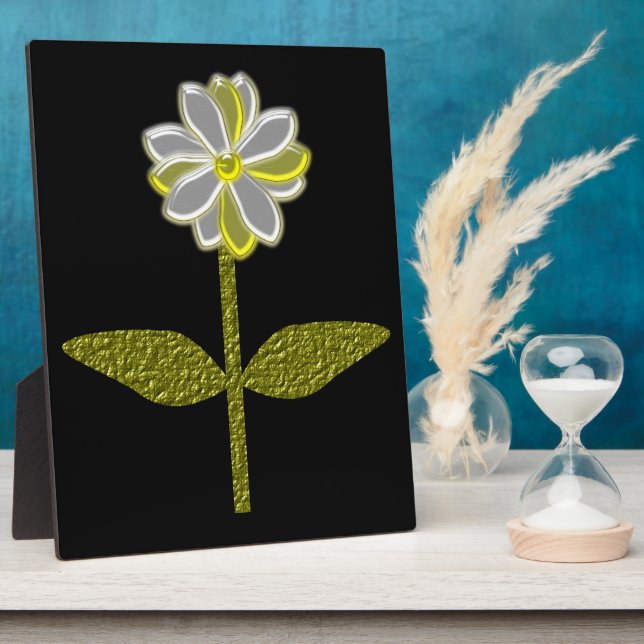 Photo Plaque de fleur marguerite (Côté)
