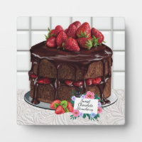 Plaque de gâteau Divinitement Décadente
