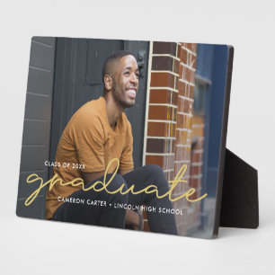 Photo Plaque de graduation de couleur de couleur à écrir